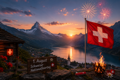 Unser Betrieb hat am 31. Juli nur bis 12:00 Uhr geöffnet. Wir wünschen allen einen schönen Nationalfeiertag. - 