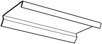 Verbinder zu Alu-Vorhangschienen VS57-Maxi