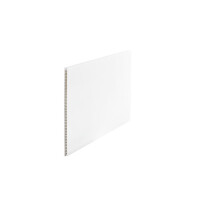 PP-Bauwandplatten H-FORM 10mm weiss, 210x240cm