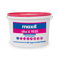 MAXIT Vollabrieb Silikonharz Kratzputz aussen Eimer mit 25KG