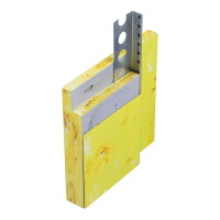 Abschlussprofil Stahl verzinkt 250cm, 15mm GK-Platten