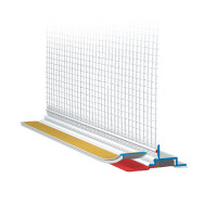 APU PVC Laibungsprofil mit Kompriband W38-pro 2.4m