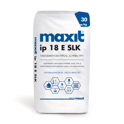 MAXIT ip18E SLK schnell, Kalk- Zementputz 30KG