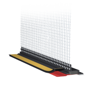 APU PVC Laibungsprofil mit Kompriband W38-pro GRAU 2.4m