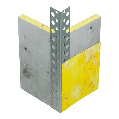 Stahl-Kantenschutzprofil 24x24mm verzinkt gepixelt 250cm