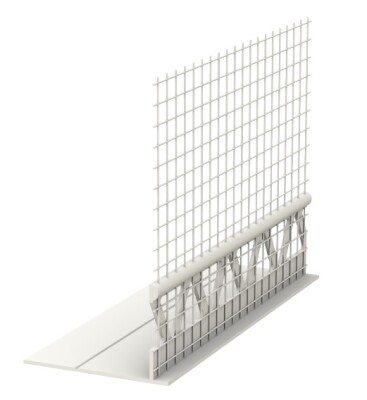 COVEX PVC-Fugenflankenprofil mit Gewebe 250cm